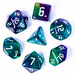 Mystical Magic - Colour Blend Dice - Udixi RPG Acrylic Dice Set - Udixi Dice