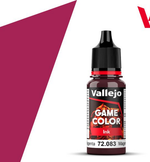 Vallejo Game Color 18ml - Game Ink - Magenta