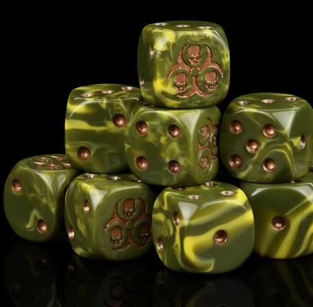 Diseased Dice (25) - Baron of Dice - Baron of Dice