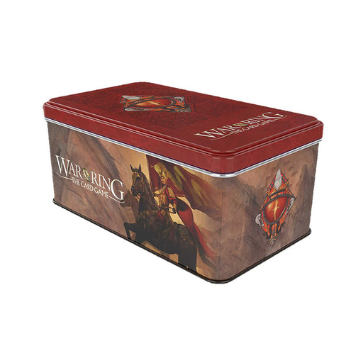 Shadow - Card Box and Sleeves (Red Bannerman version) - War of the Ring The Card Game - Ares Games