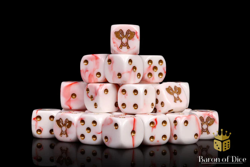 Skull Grinders - Carnage - (25 Rounded) Baron of Dice