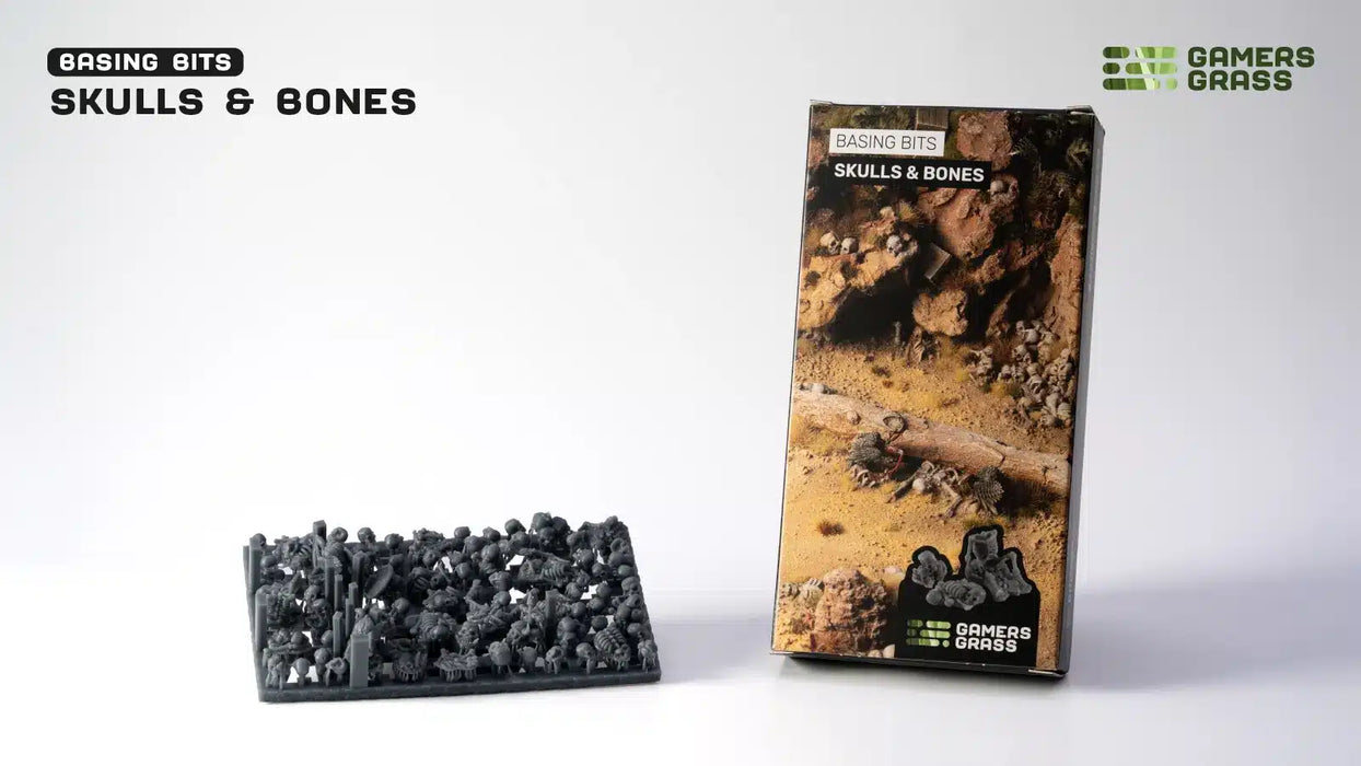 Gamers Grass - Skulls & Bones Basing Bits