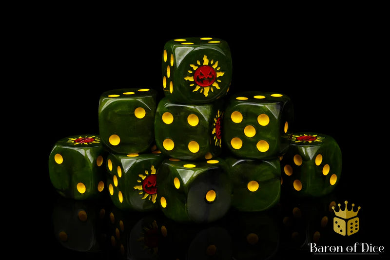 Sneaky Suns Dice - (25 Rounded) - Baron of Dice