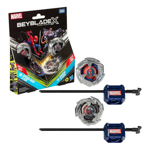 Beyblade X Spider-Man 3-60F vs Venom 3-80N - Hasbro