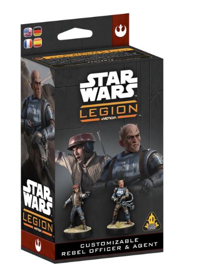 Star Wars: Legion - Customisable Rebel Officer & Agent - Atomic Mass Games