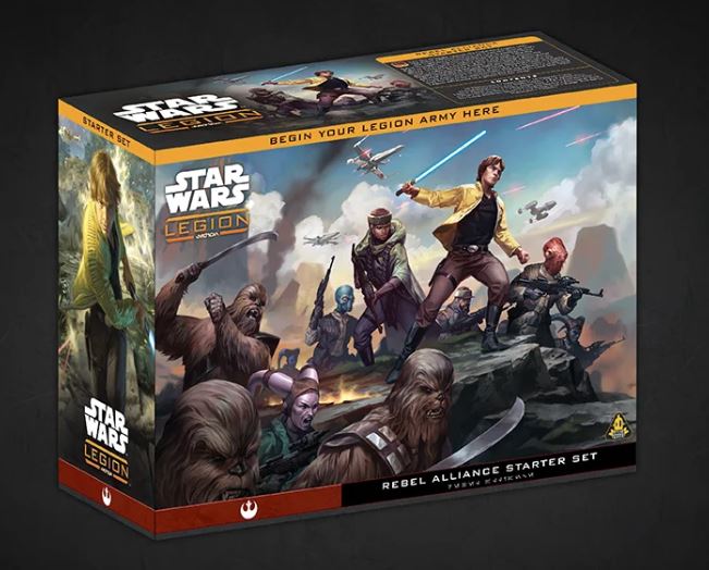 Star Wars: Legion- Rebel Alliance Starter Set - Atomic Mass Games