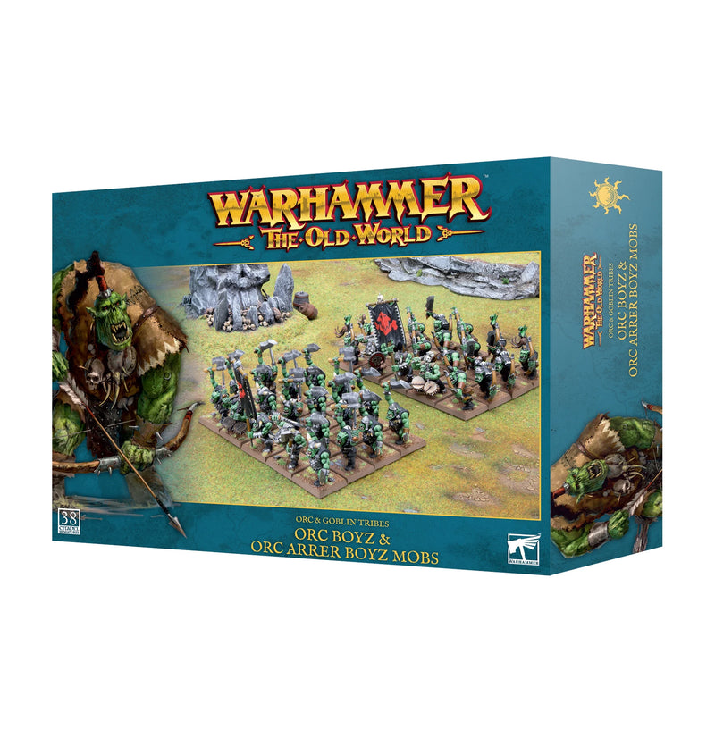 Orc & Goblin Tribes: Orc Boyz & Orc Arrer Boyz Mobs - Games Workshop
