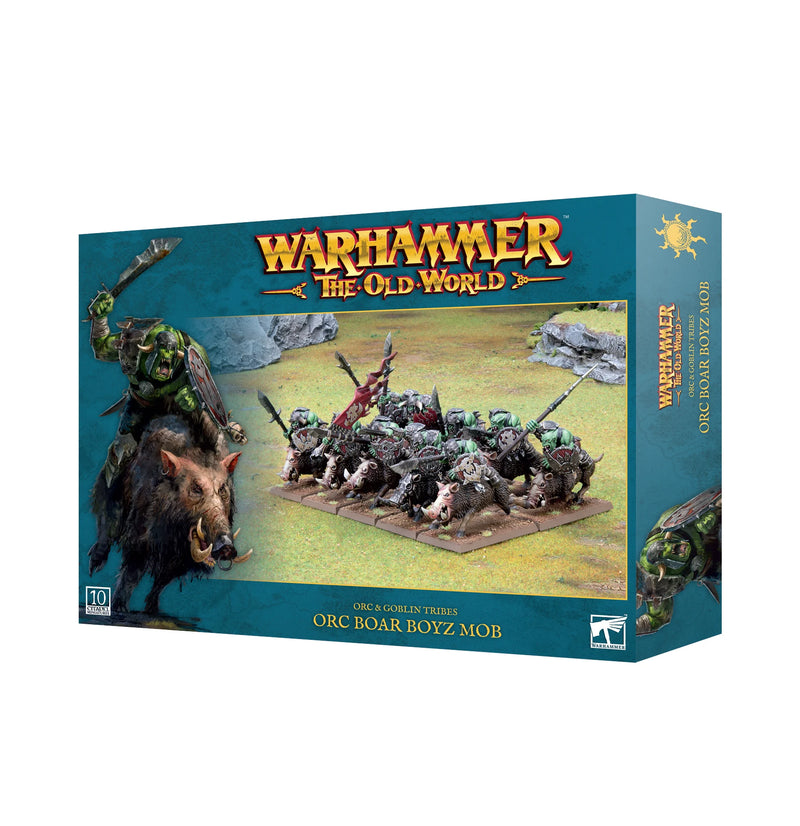 Orc & Goblin Tribes: Orc Boar Boyz Mob - Games Workshop