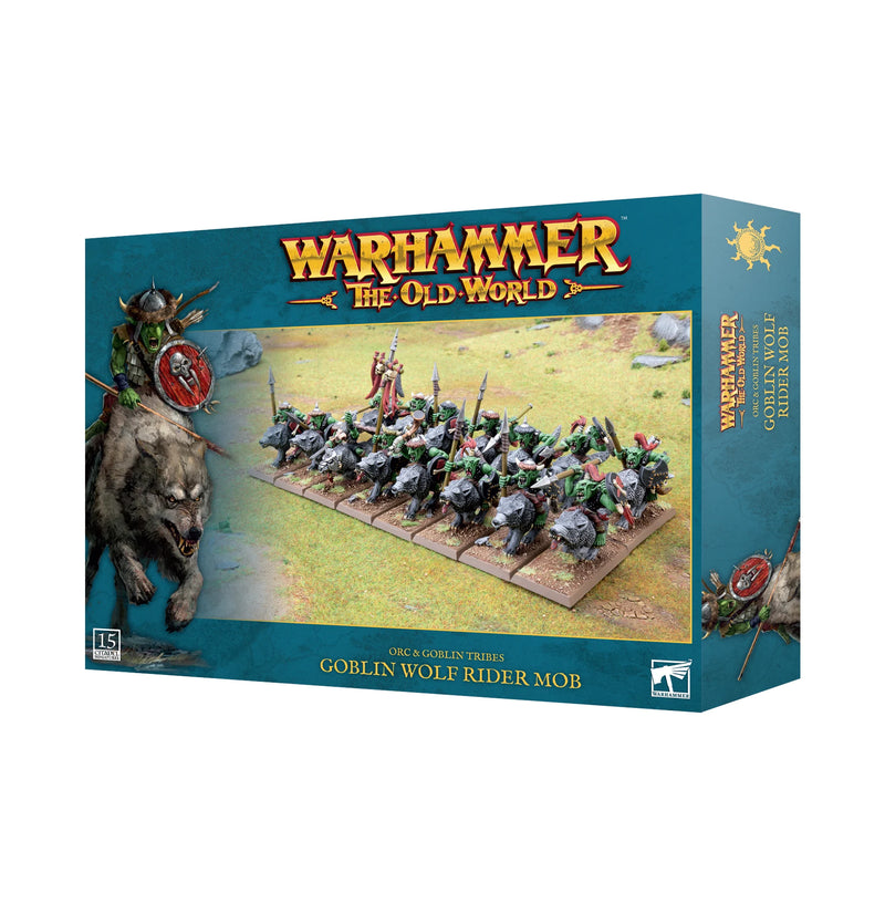 Orc & Goblin Tribes: Goblin Wolf Rider Mob - Games Workshop