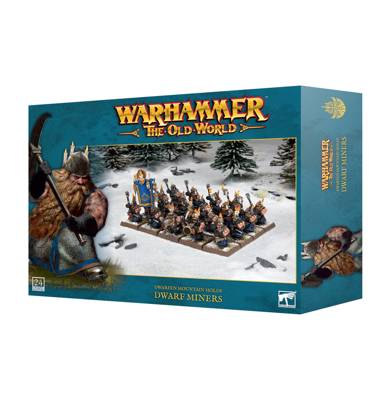 Dwarfen Mountain Holds: Dwarf Miners - Games Workshop