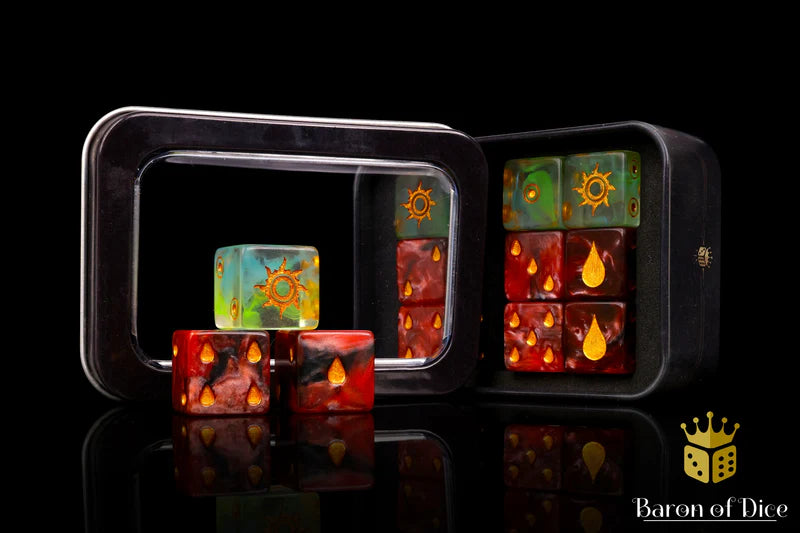 Blood & Blessings - Official Trench Crusade Dice Set - Baron of Dice