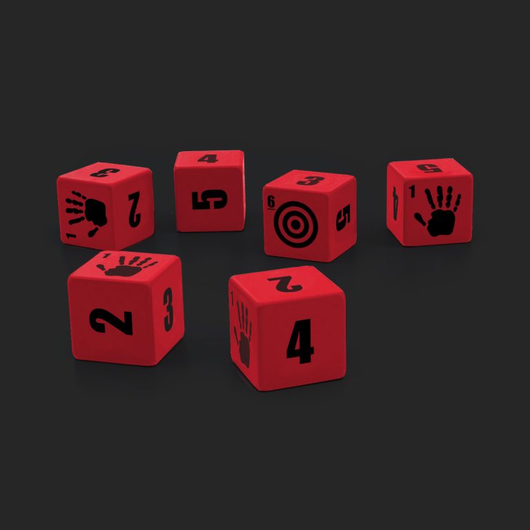 The Walking Dead Universe RPG: Core Stress Dice Set