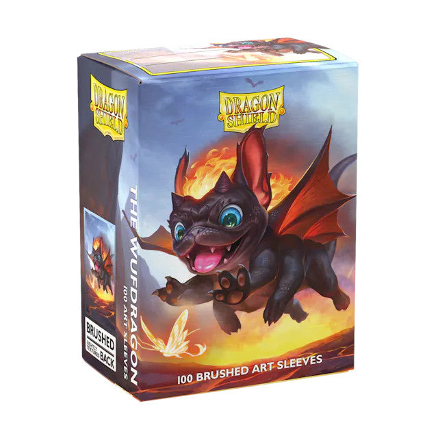 The Wufdragon Brushed Art Sleeves - Dragon Shield Standard Size - Arcane Tinmen