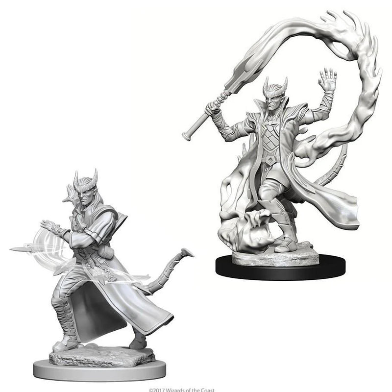 D&D Nolzur's Marvelous Unpainted Miniatures: Tiefling Male Sorcerer - Wizkids