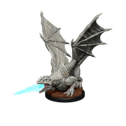 White Dragon Wyrmling - D&D Nolzur's Marvelous Miniatures - Wizkids