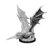 White Dragon Wyrmling - D&D Nolzur's Marvelous Miniatures - Wizkids
