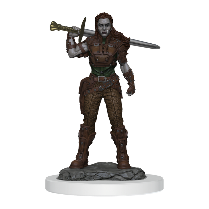 D&D Nolzur's Marvelous Miniatures - Orc Fighter Female - Wizkids