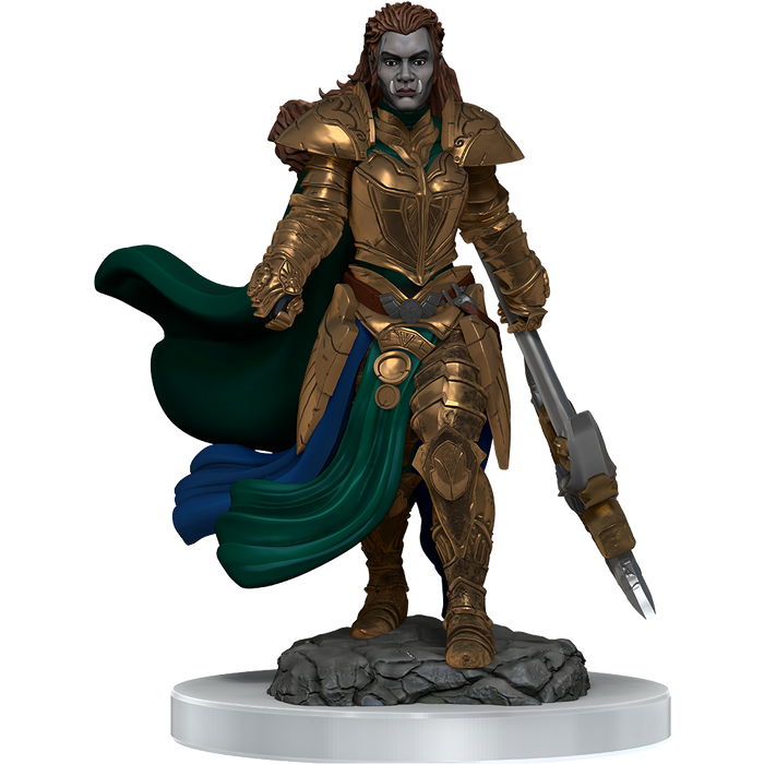 D&D Nolzur's Marvelous Miniatures - Orc Fighter Female - Wizkids