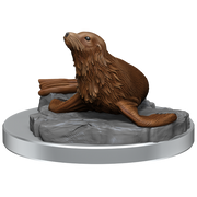 D&D Nolzur's Marvelous Miniatures - Locathah & Seal - Wizkids