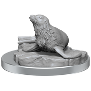 D&D Nolzur's Marvelous Miniatures - Locathah & Seal - Wizkids
