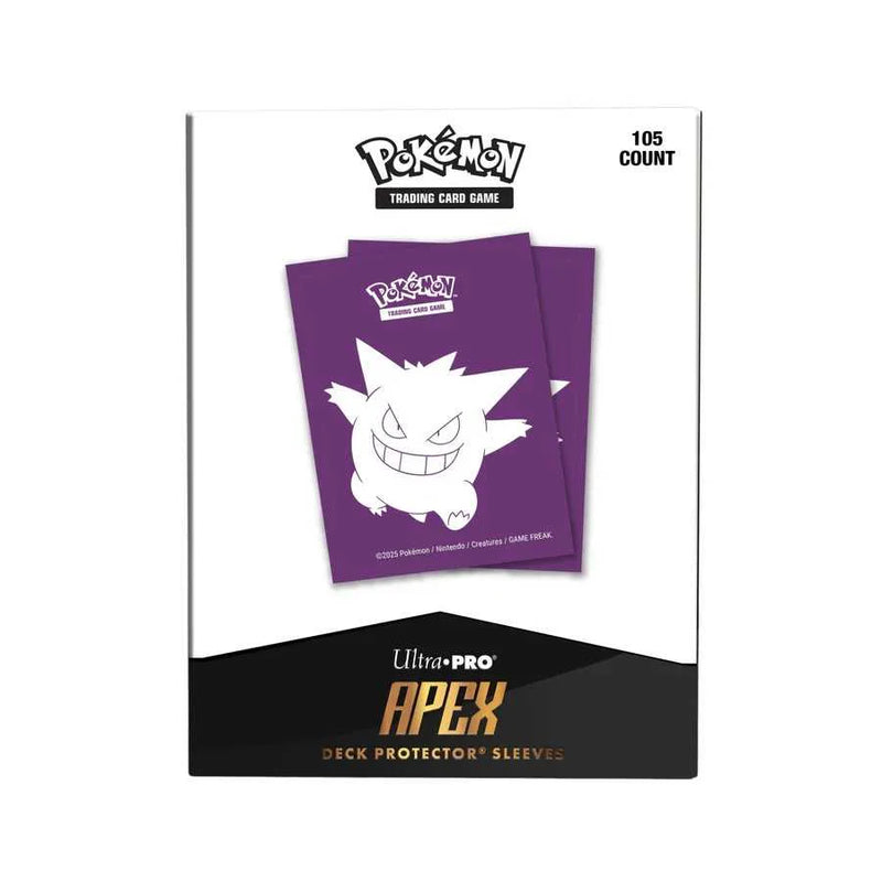 Pokémon Elite Series Gengar Apex Deck Protector Sleeves (105ct)
