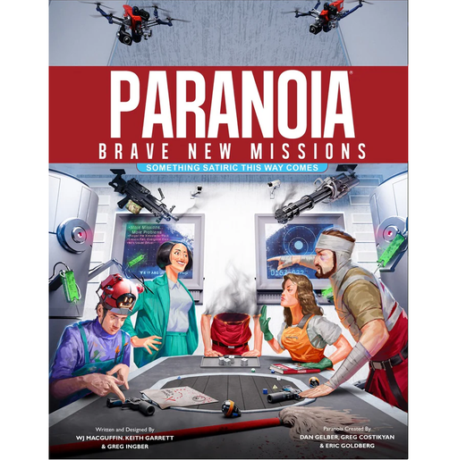 Paranoia RPG: Brave New Missions - Mongoose Publishing