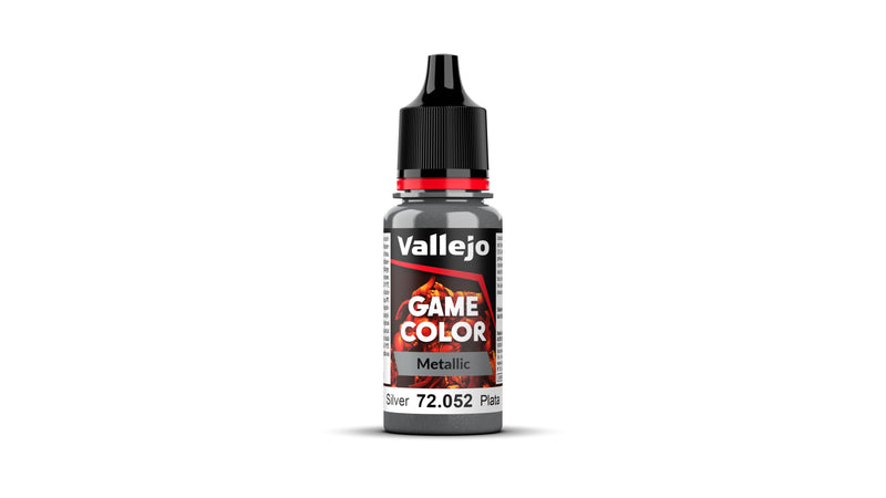 AV Vallejo Game Color 18ml - Silver - Vallejo