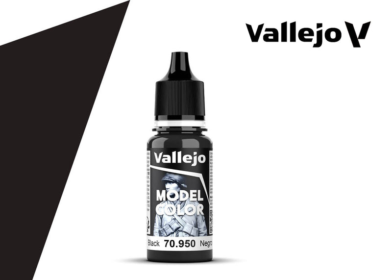 AV Vallejo Model Color 18ml - Black - Vallejo