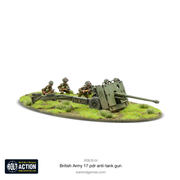 British Army 17 pdr anti-tank gun - Warlord Games