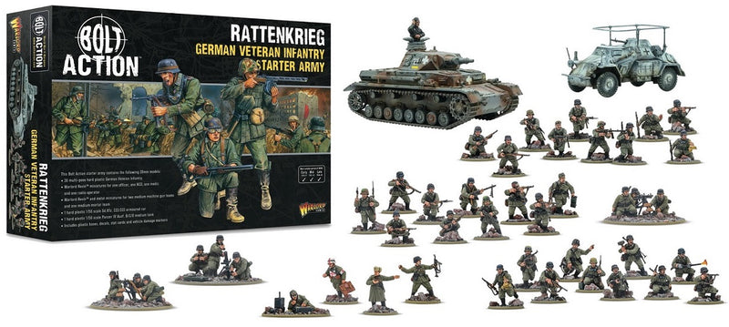 Rattenkreig German Veteran Infantry Starter Army - Warlord Games