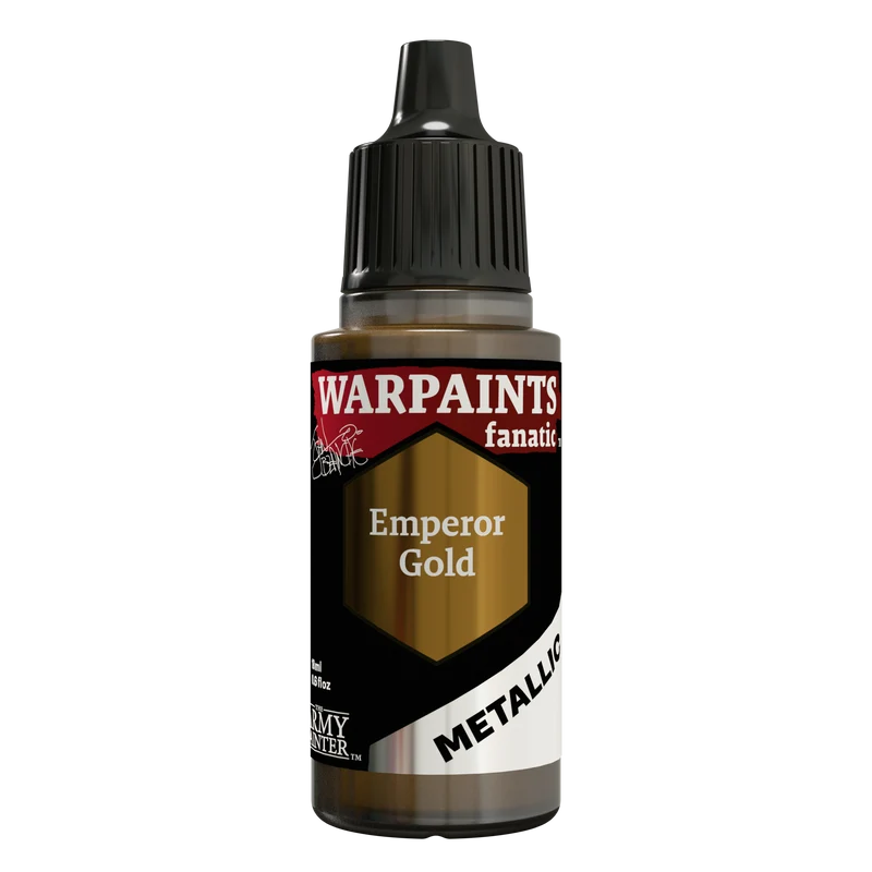 Warpaints Fanatics: John Blanche Masterclass Metallics: Emperor Gold