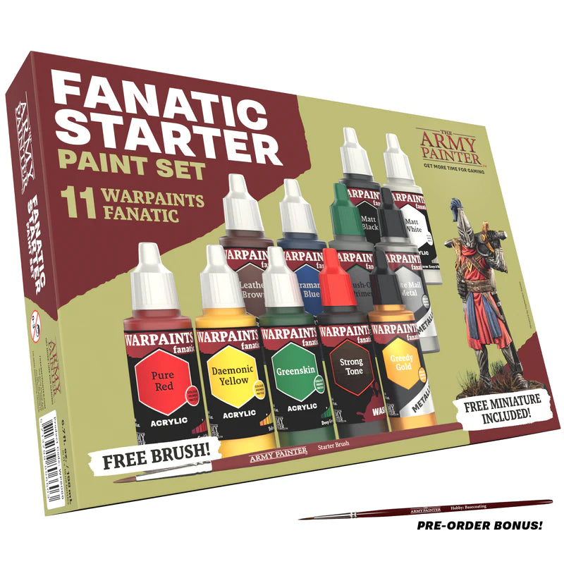 Warpaints Fanatic Starter Paint Set - The Army Painter