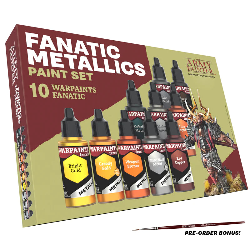 Warpaints Fanatic Metallics Paint Set