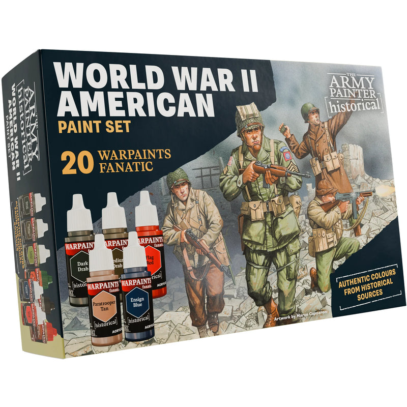 World War 2 American Paint Set - Army Painter Historical - The Army Painter