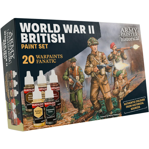World War 2 British Paint Set - Army Painter Historical - The Army Painter