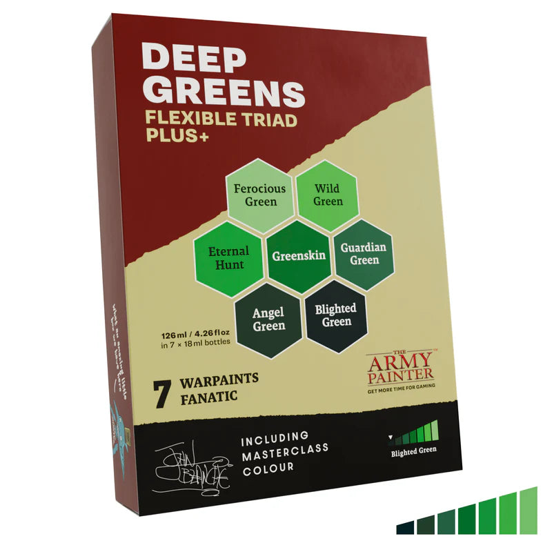 Flexible Triad PLUS+: Deep Greens - Warpaints Fanatic