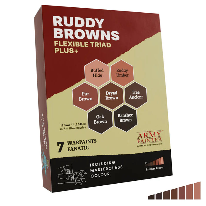 Ruddy Browns Flexible Triad Plus+ - Warpaints Fanatic