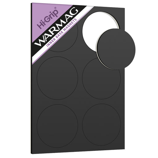 Hi-Grip Inner Base Magnets to fit inside 50mm bases - Warmag