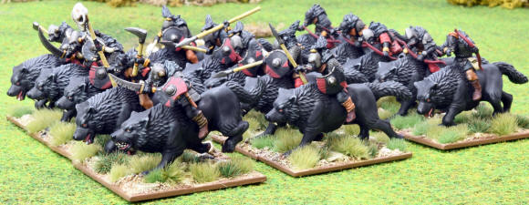 Oathmark - Goblin Wolf Riders