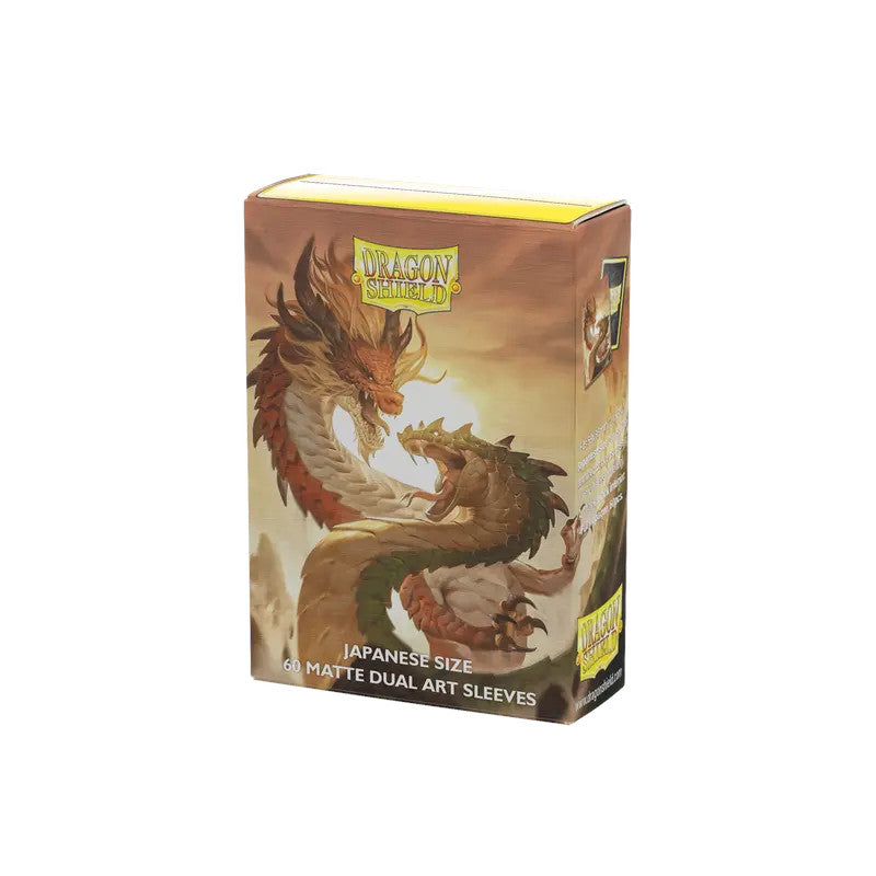 Dragon Shield - Brushed Art Sleeves - Wood Snake 2025 Japanese Size (60) - Arcane Tinmen