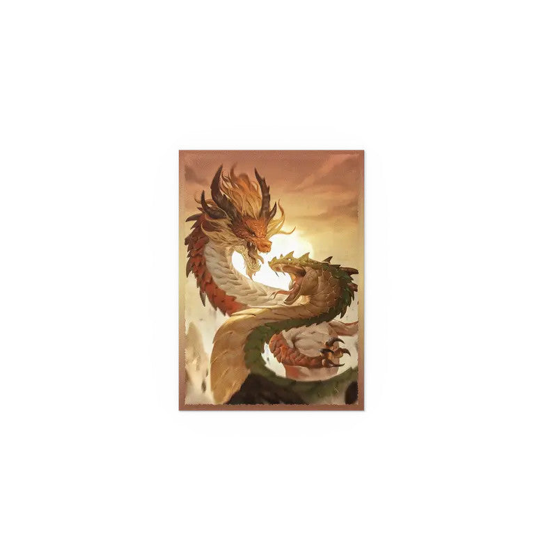 Dragon Shield - Brushed Art Sleeves - Wood Snake 2025 Japanese Size (60) - Arcane Tinmen