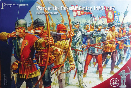 WR1 Plastic Wars of the Roses Infantry (bows and bills) - Perry Miniatures