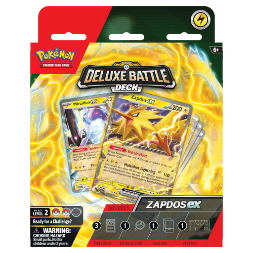 Deluxe Battle Deck - Zapdos - Pokemon Trading Card Game - Pokemon