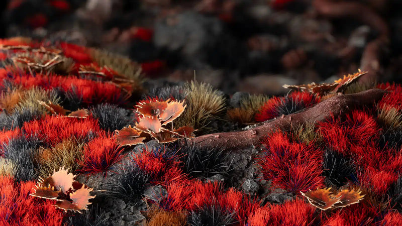 Gamers Grass - Alien Blood Moon (6mm) Wild Tufts - Gamers Grass