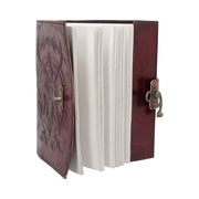 Baphomet Leather Journal 15x21cm - Nemesis Now
