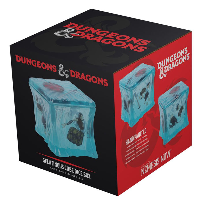 Dungeons & Dragons Gelatinous Cube Dice Box 11.5cm - Nemesis Now