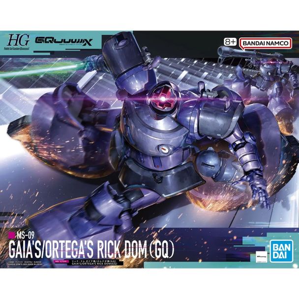 HG 1 /144 Gaias / Ortegas Rick Dom GQ - Bandai