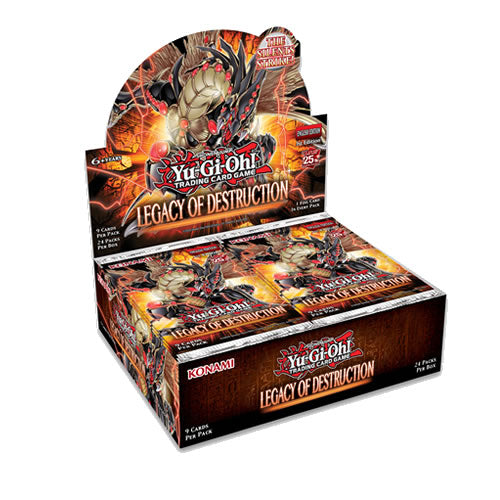Legacy Of Destruction Booster Box - Yu-Gi-Oh! Trading Card Game - Konami