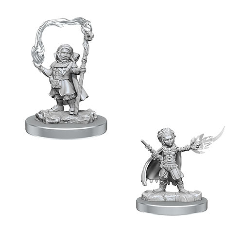 Halfling Wizards - D&D Nolzur's Marvelous Miniatures - Wizkids