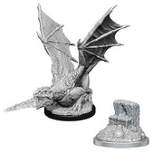 White Dragon Wyrmling - D&D Nolzur's Marvelous Miniatures - Wizkids